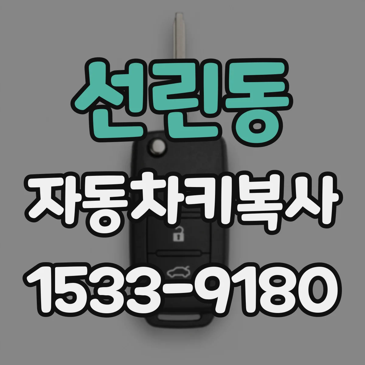 선린동 자동차키복사