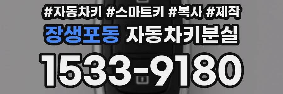 장생포동 자동차키분실
