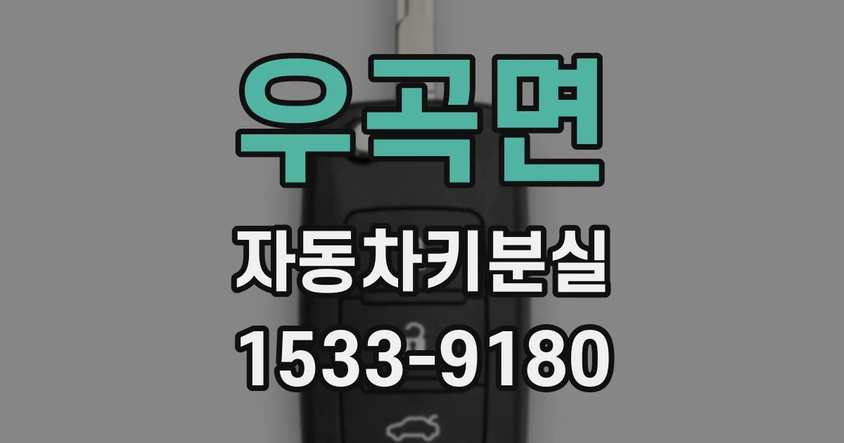 우곡면 자동차키분실