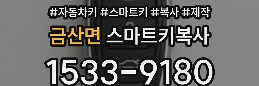 금산면 스마트키복사
