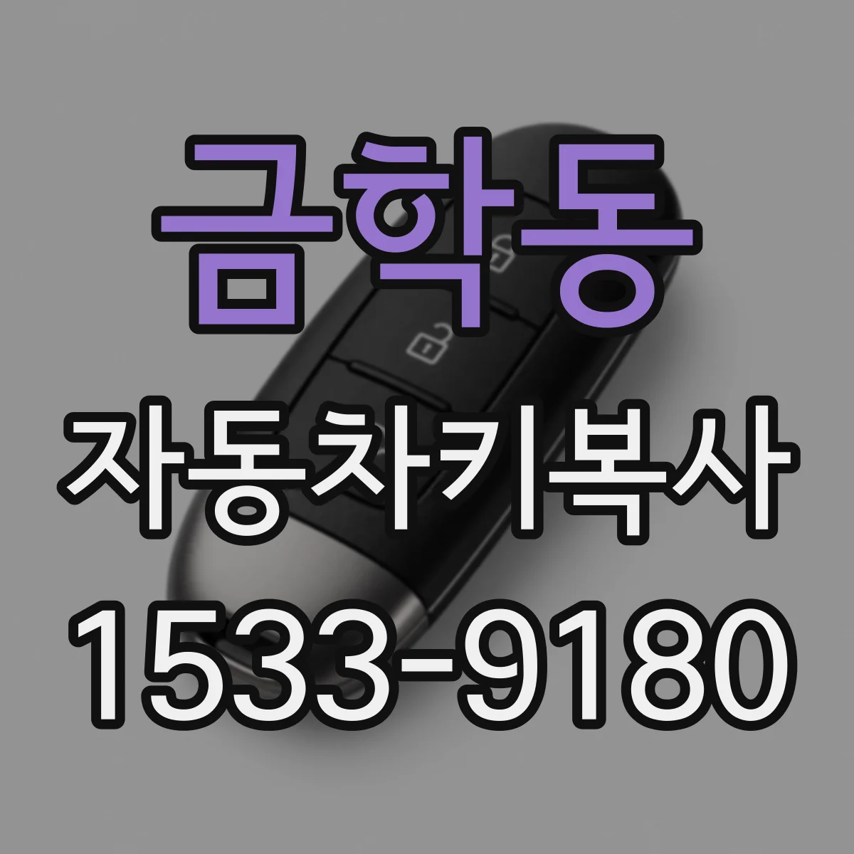 금학동 자동차키복사