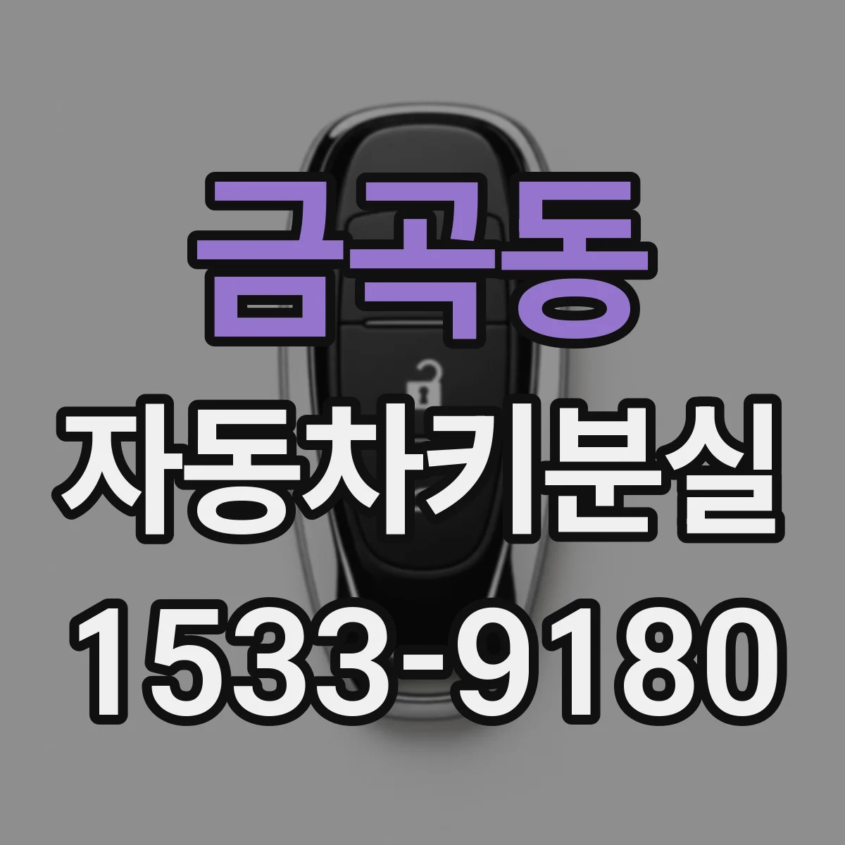 금곡동 자동차키분실