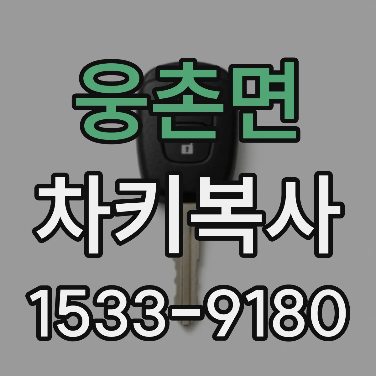 웅촌면 차키복사