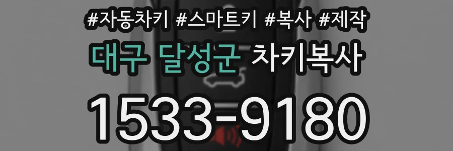 대구 달성군 차키복사