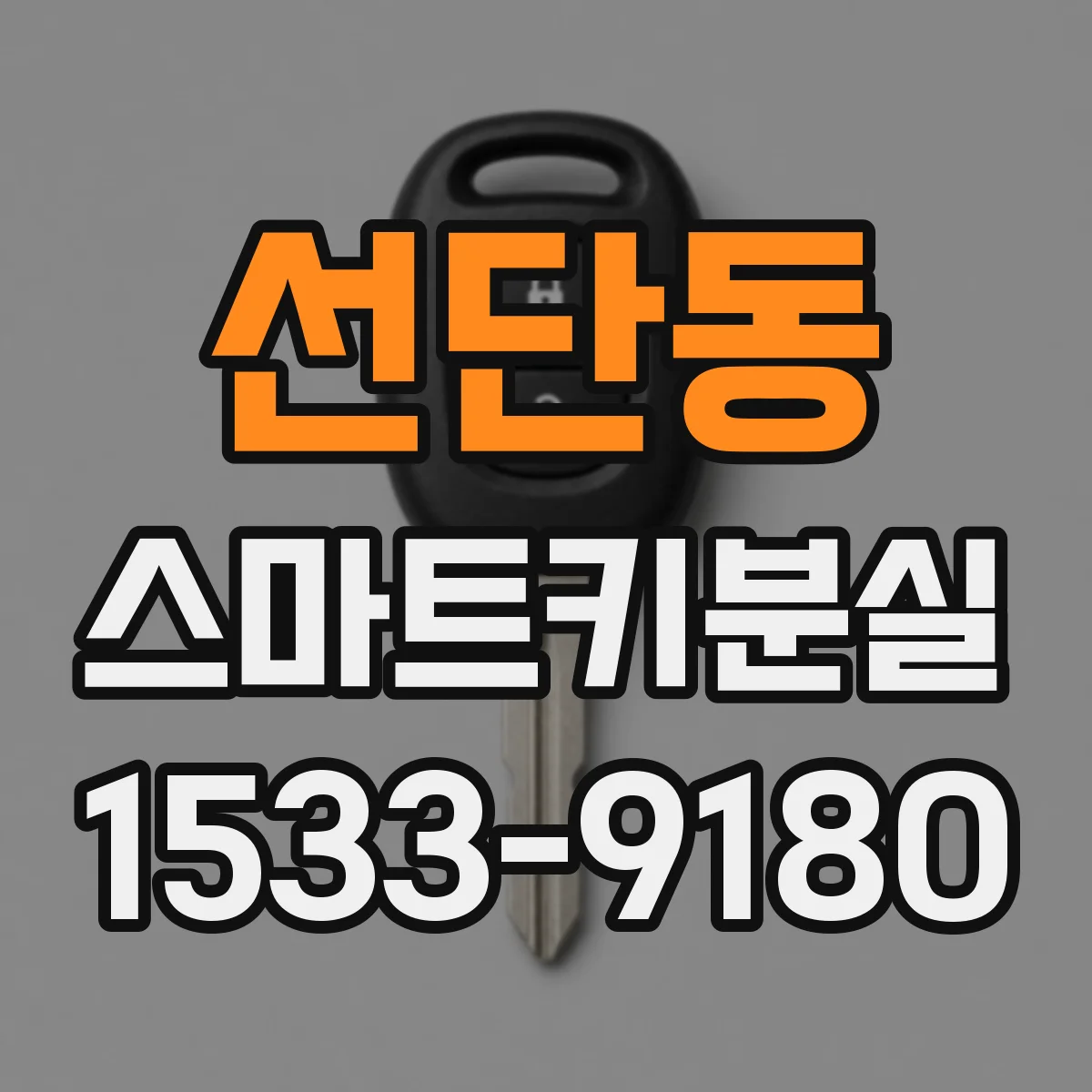 선단동 스마트키분실