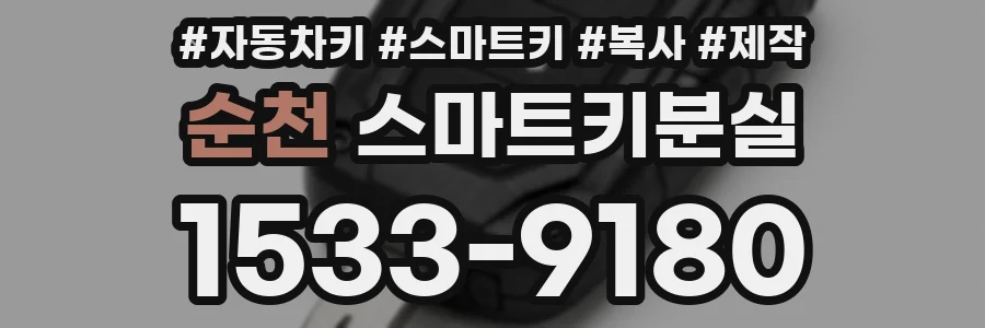 순천 스마트키분실