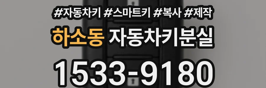 하소동 자동차키분실