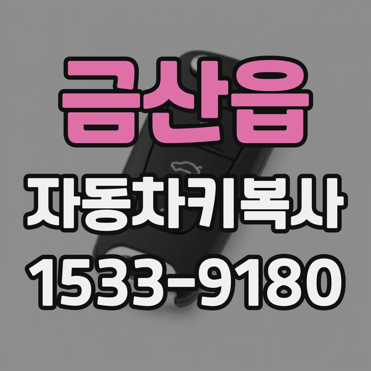 금산읍 자동차키복사