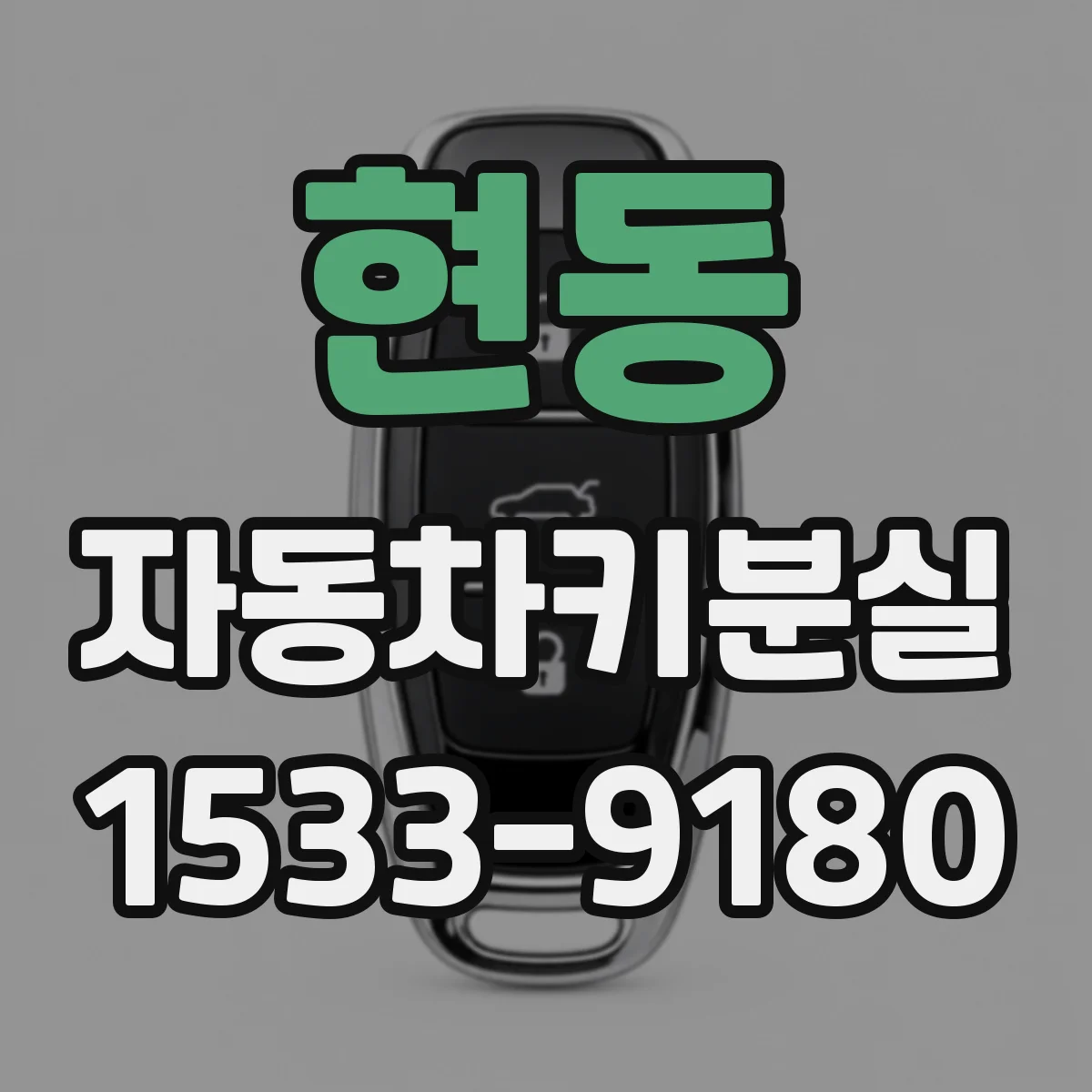 현동 자동차키분실
