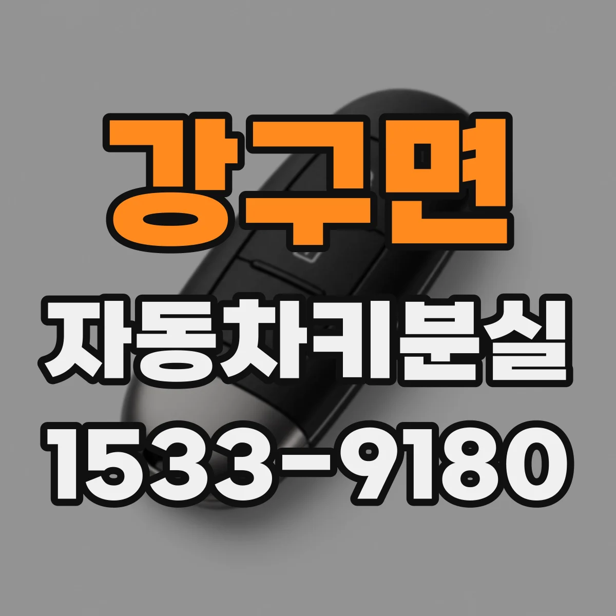 강구면 자동차키분실