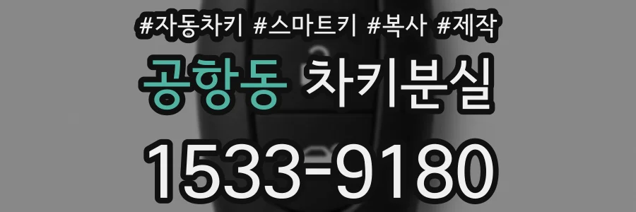 공항동 차키분실