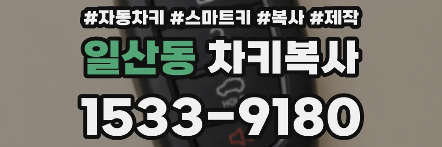 일산동 차키복사
