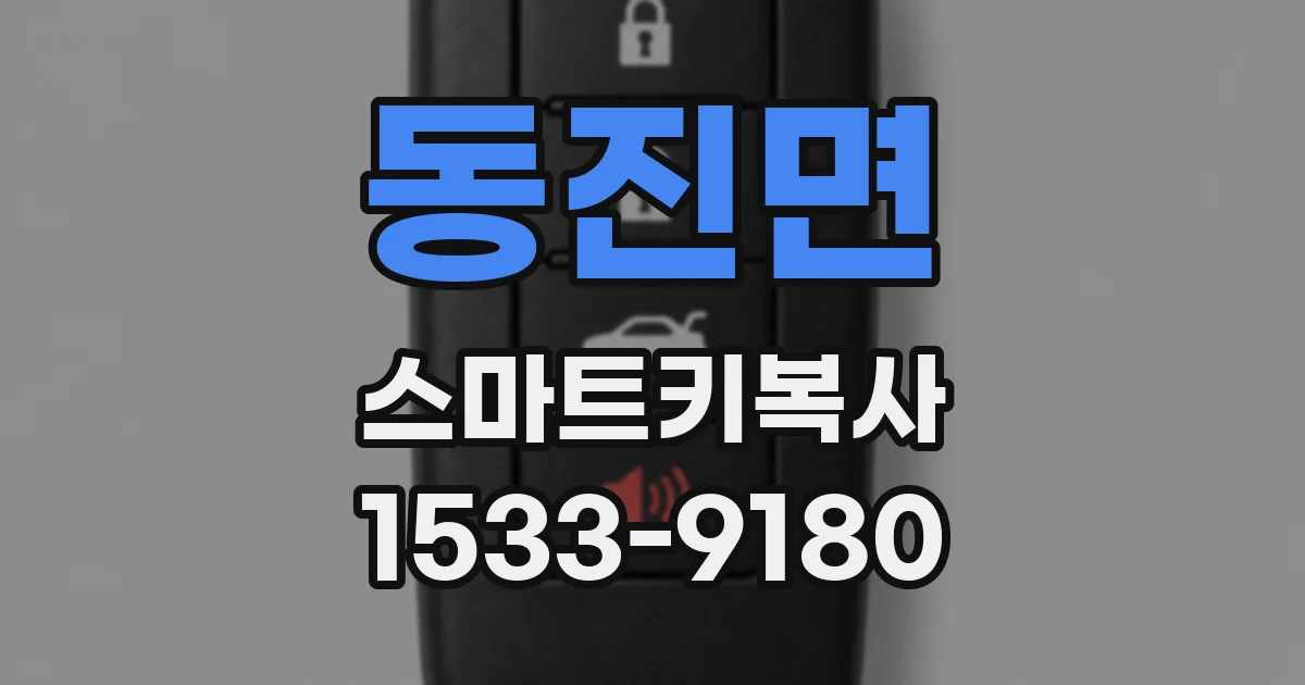동진면 스마트키복사