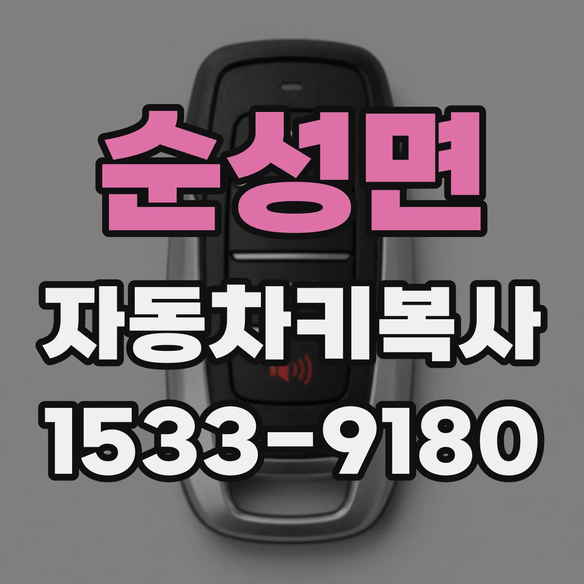 순성면 자동차키복사