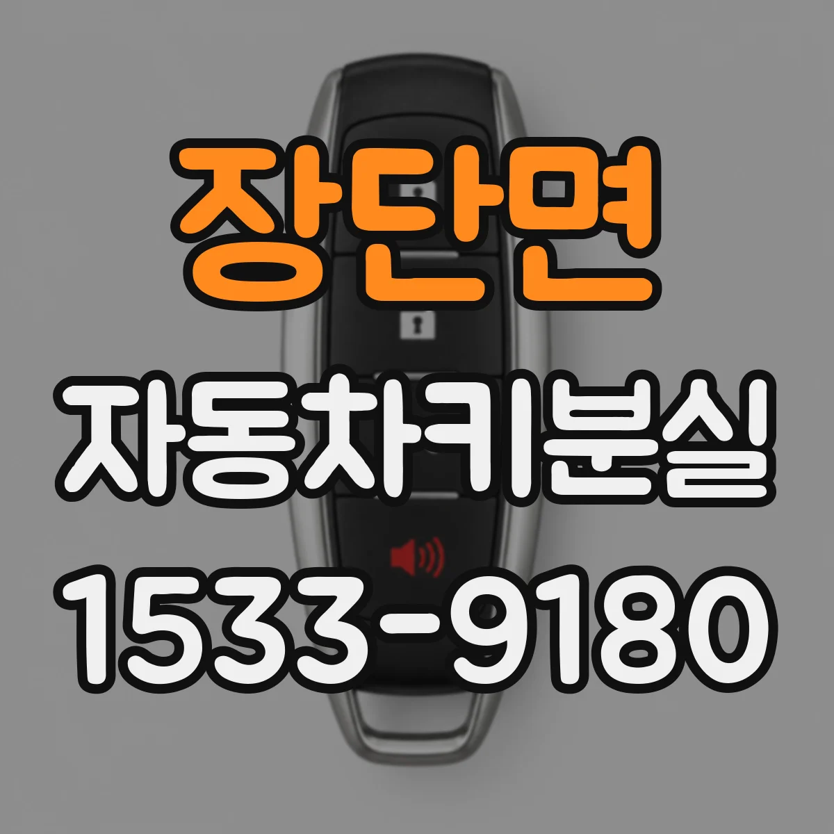 장단면 자동차키분실