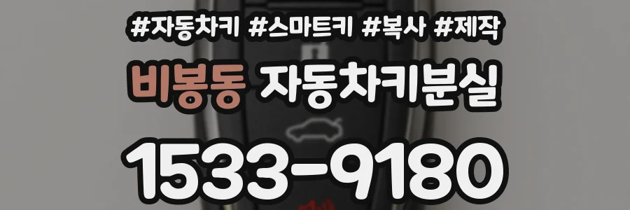 비봉동 자동차키분실