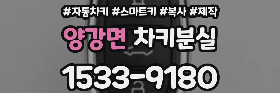 양강면 차키분실
