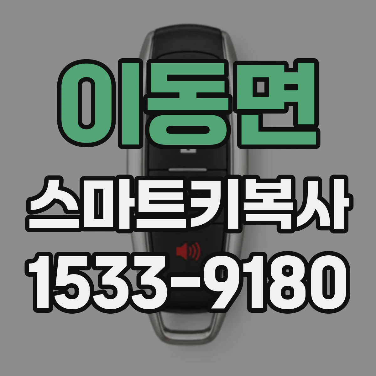 이동면 스마트키복사