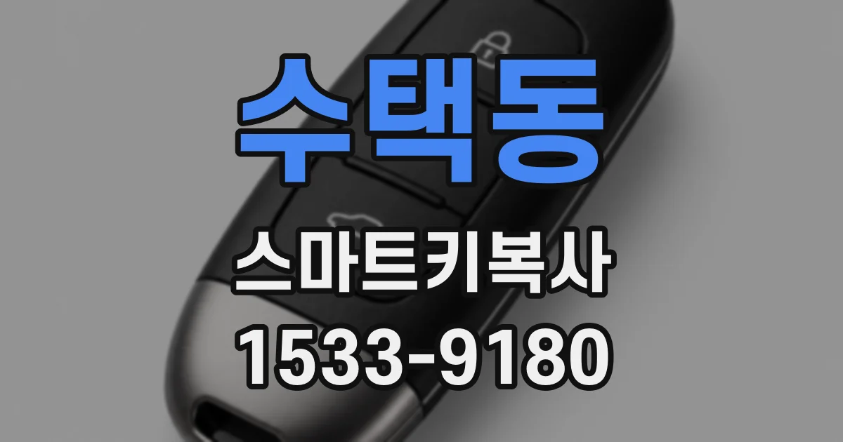 수택동 스마트키복사