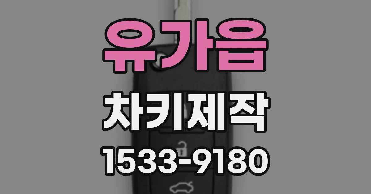 유가읍 차키제작