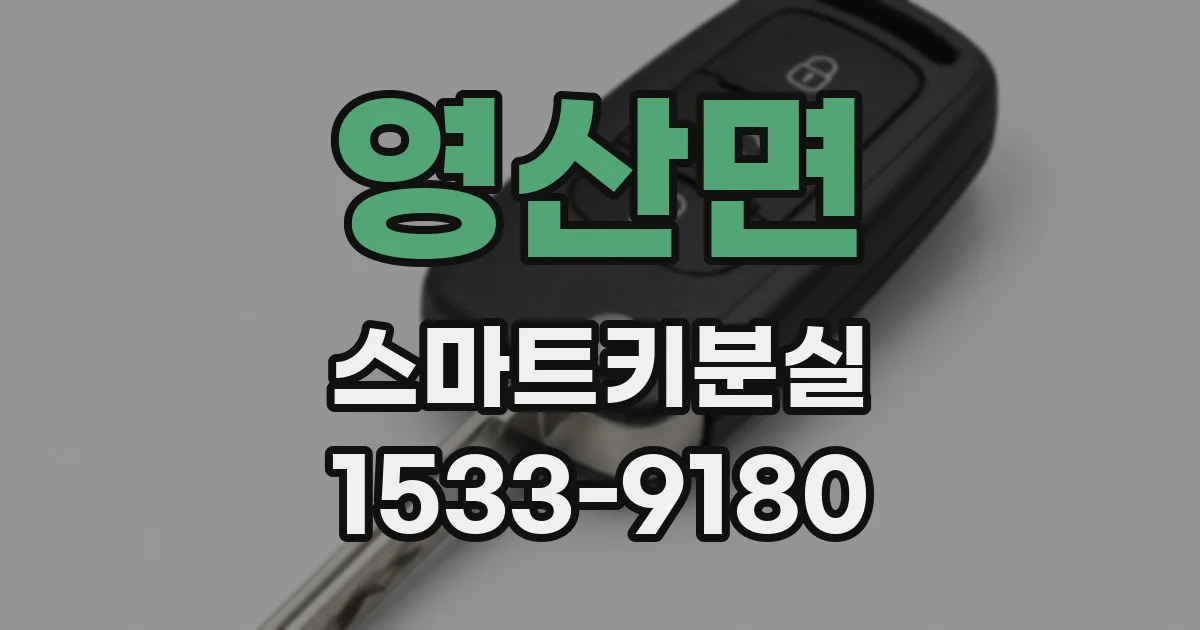영산면 스마트키분실