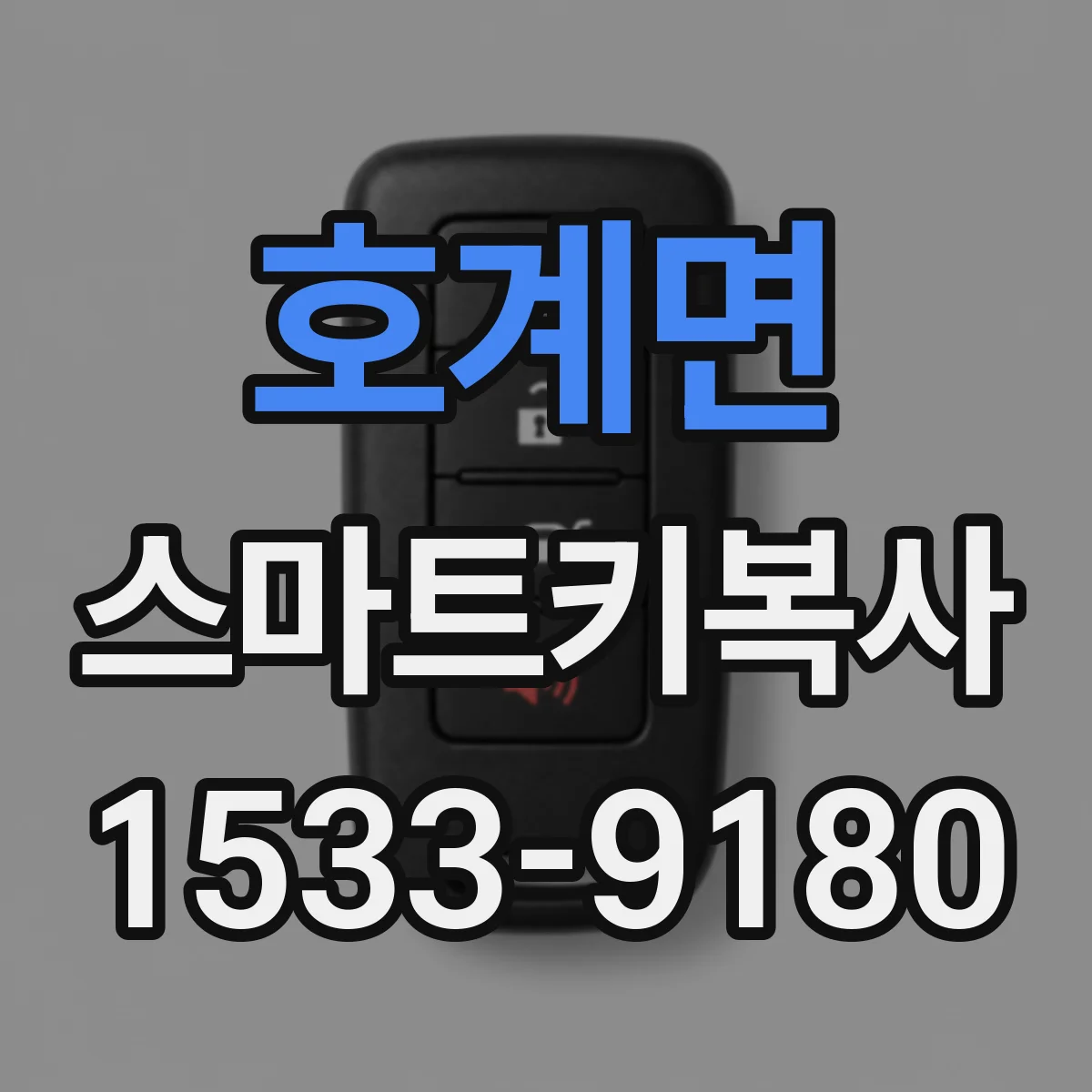 호계면 스마트키복사
