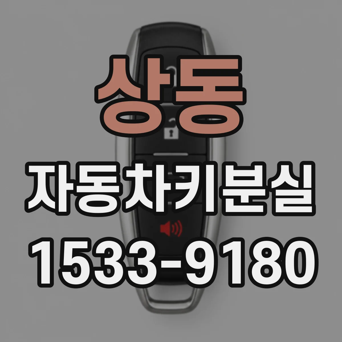 상동 자동차키분실