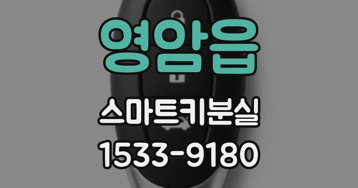 영암읍 스마트키분실