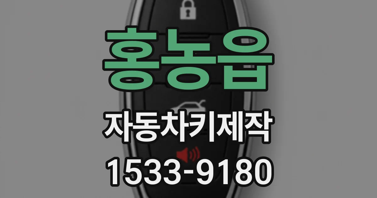 홍농읍 자동차키제작