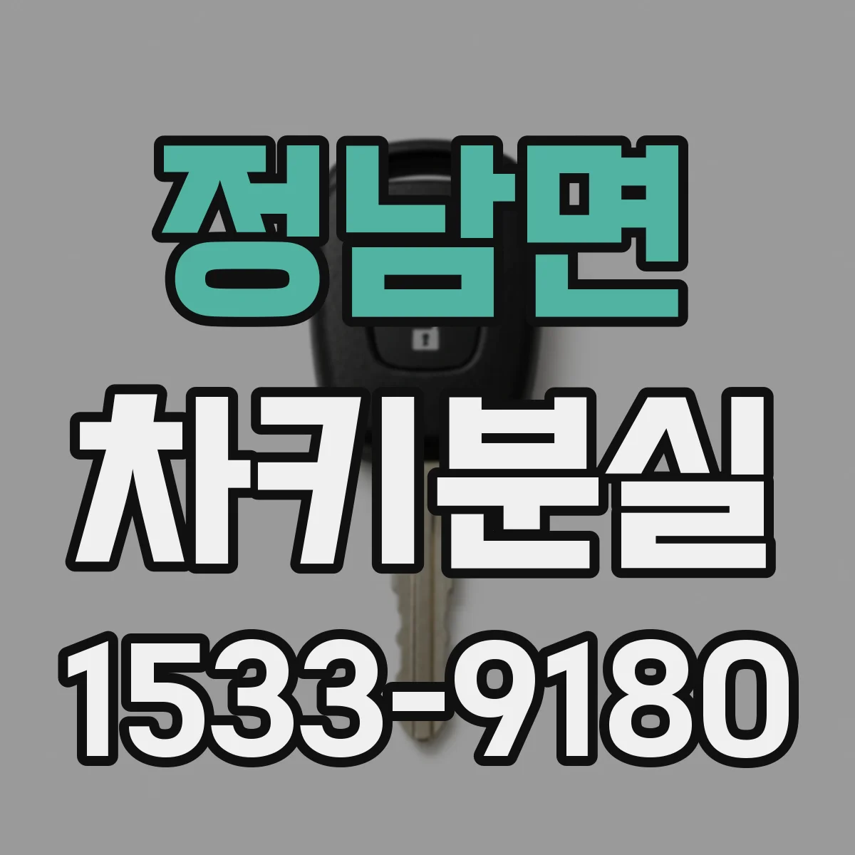 정남면 차키분실