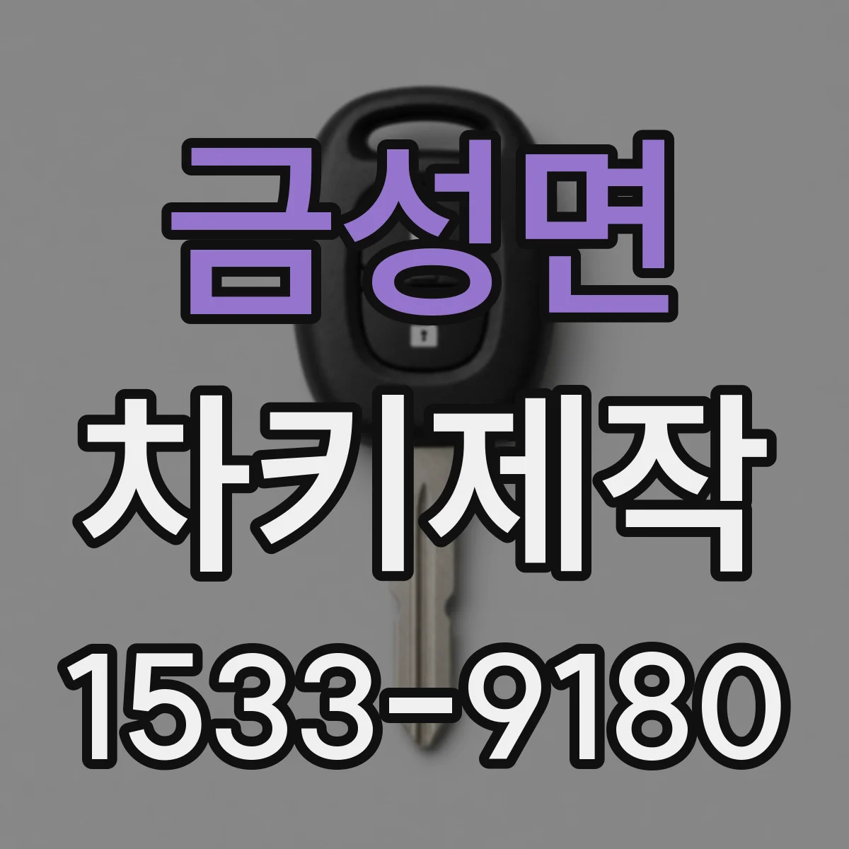 금성면 차키제작