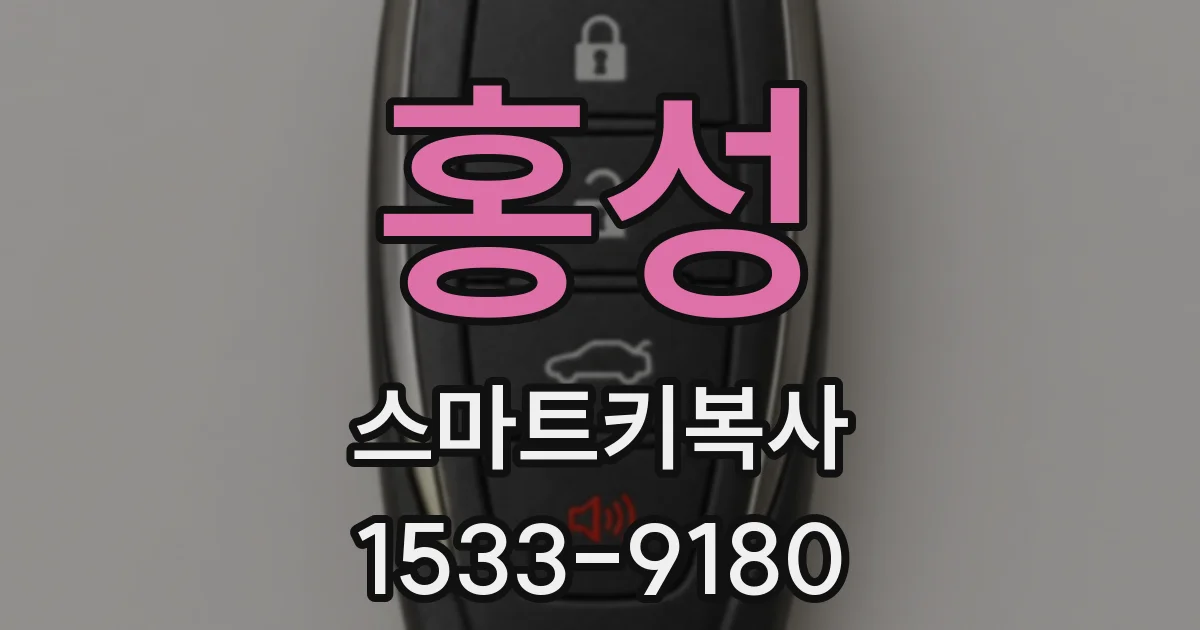 홍성 스마트키복사