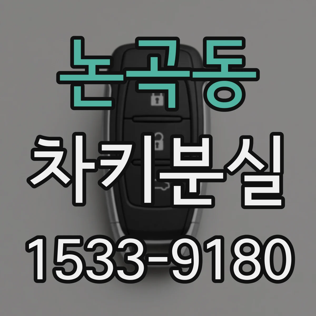 논곡동 차키분실