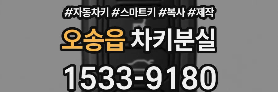 오송읍 차키분실