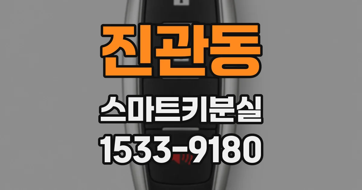 진관동 스마트키분실