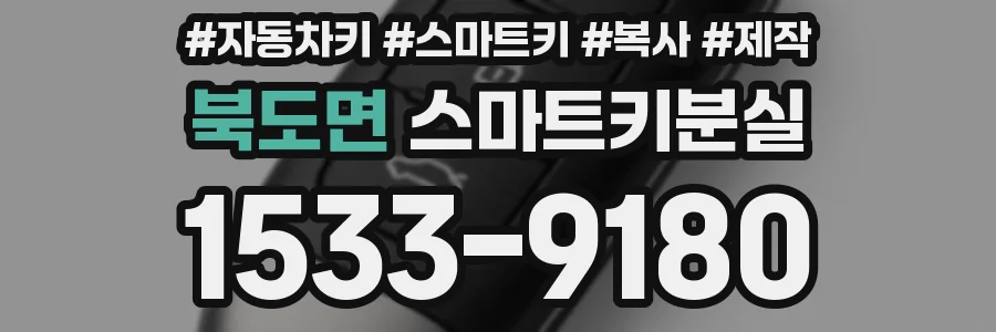 북도면 스마트키분실