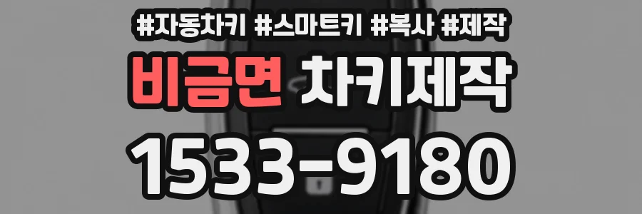 비금면 차키제작