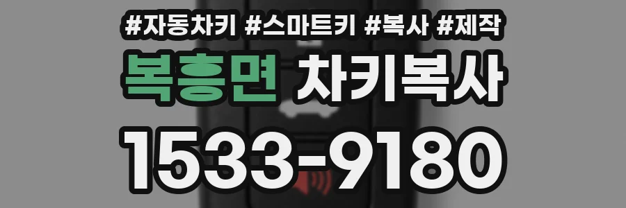 복흥면 차키복사