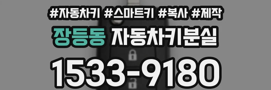 장등동 자동차키분실