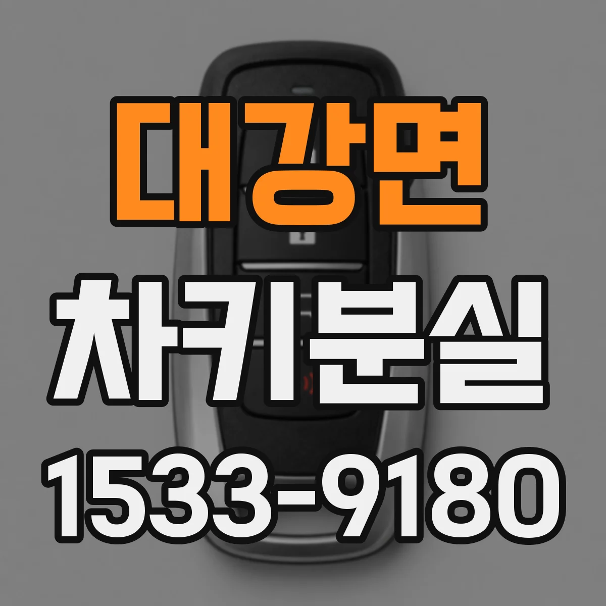 대강면 차키분실