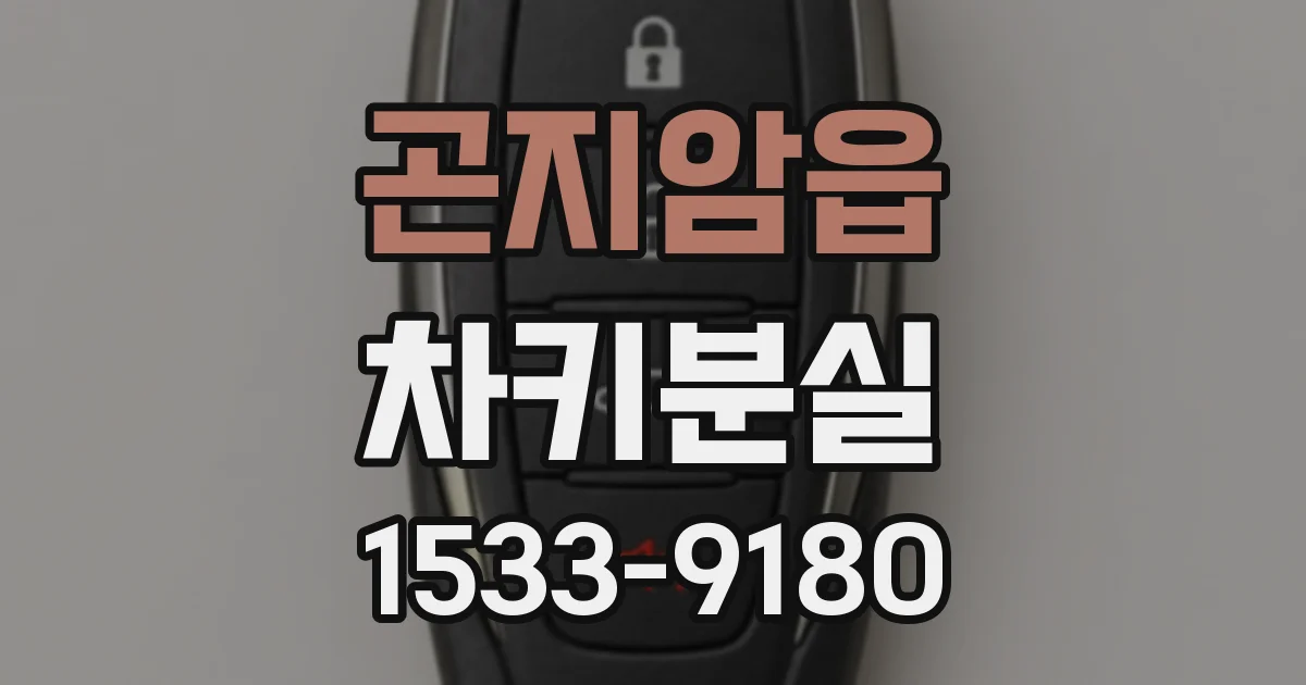 곤지암읍 차키분실