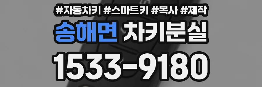송해면 차키분실