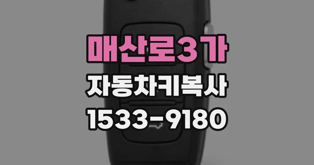 매산로3가 자동차키복사