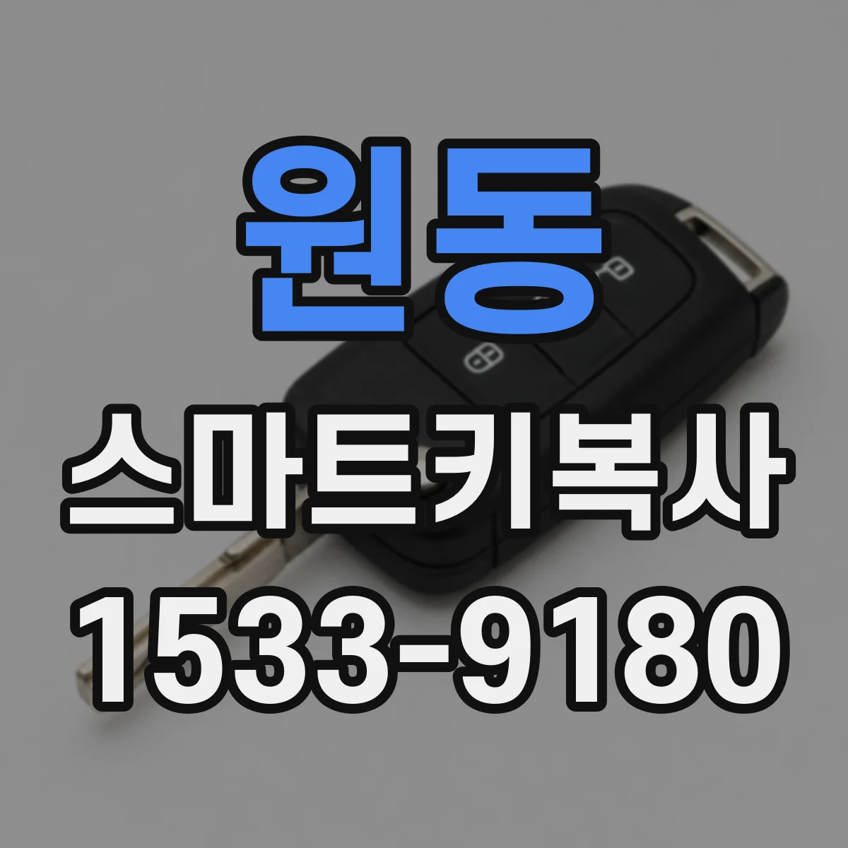 원동 스마트키복사