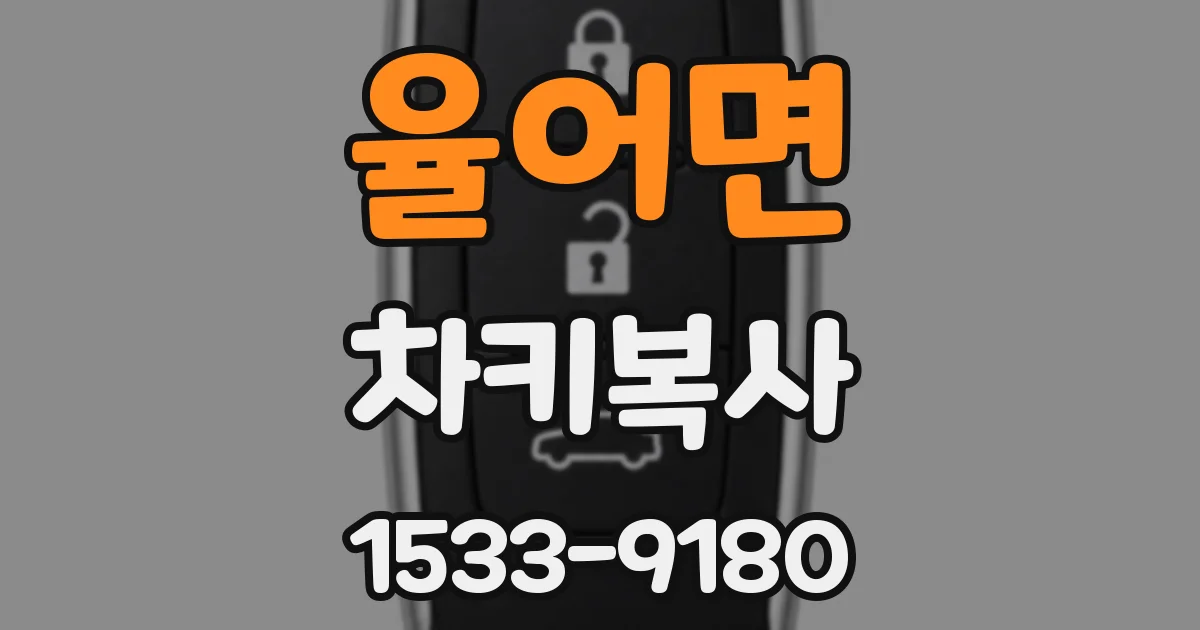 율어면 차키복사