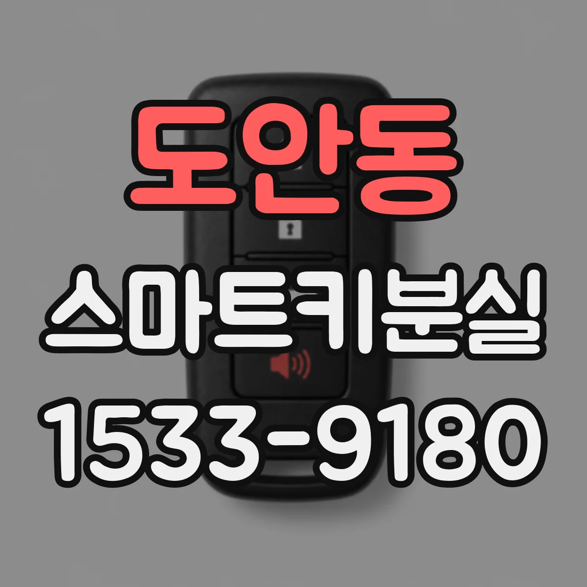 도안동 스마트키분실