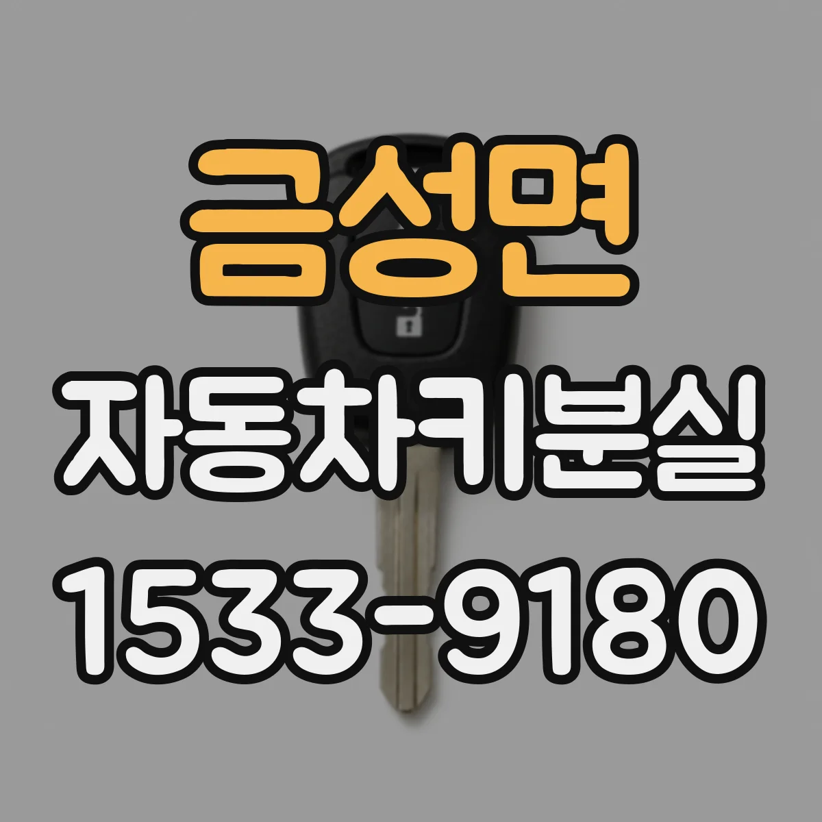금성면 자동차키분실