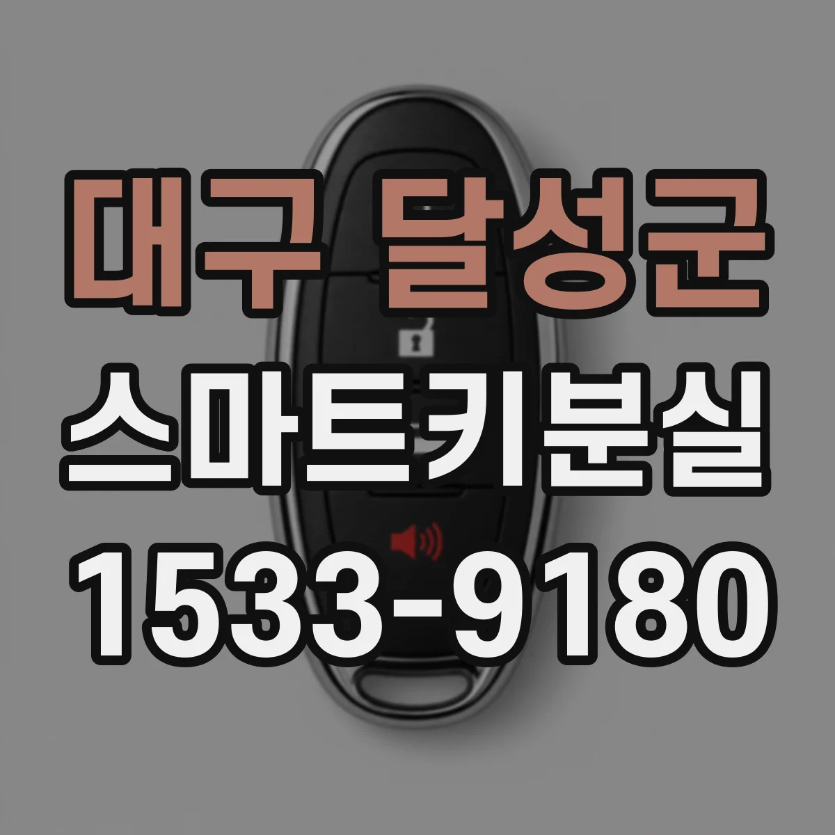 대구 달성군 스마트키분실