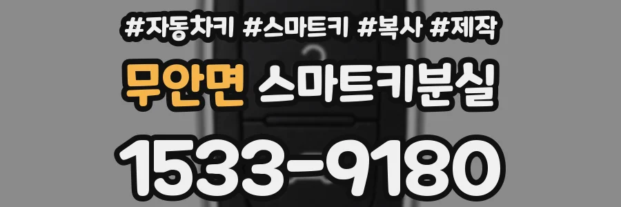 무안면 스마트키분실