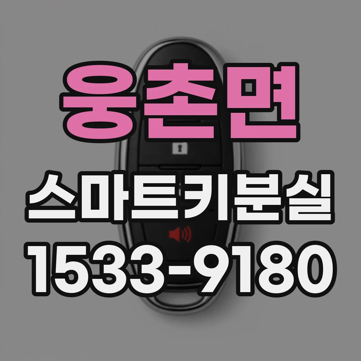 웅촌면 스마트키분실